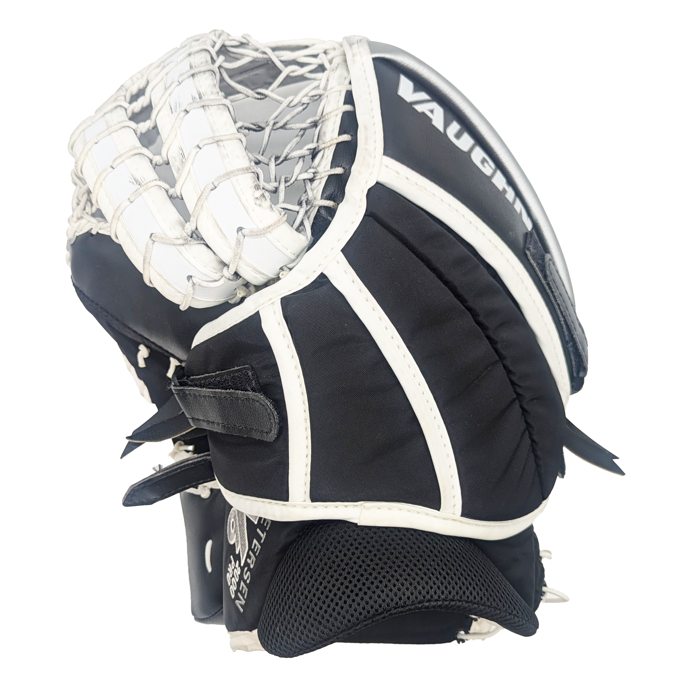 Vaughn V6 2000 Pro - Gant de gardien droitier d'occasion (blanc/noir)